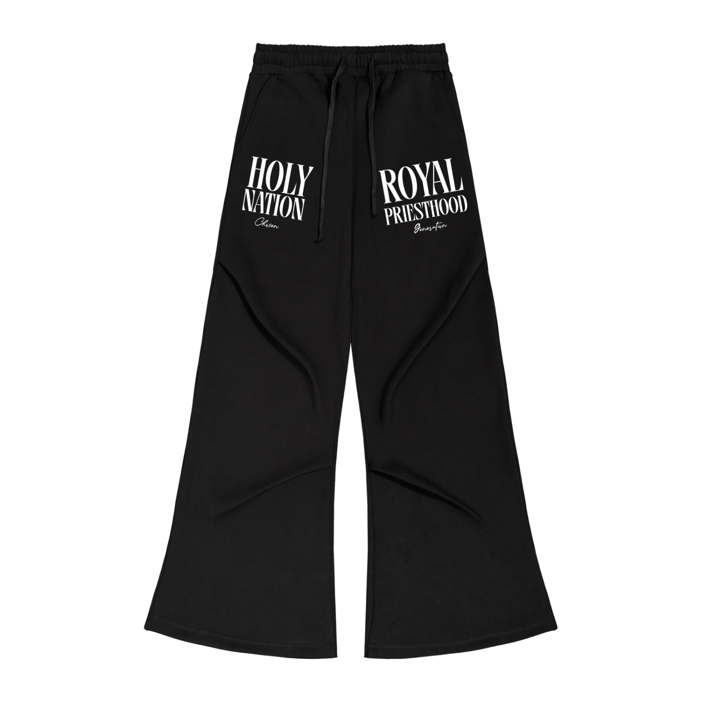 HOLY NATION WIDE LEG SWEATS